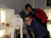 Pietro e Amrit tra gli scheletri del Museo delle Scienze di Trento