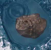 Frammento di meteorite caduta sul lago Tagish (Canada)