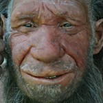 Ritratto di uomo di Neanderthal