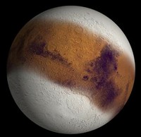 Le calotte polari di Marte