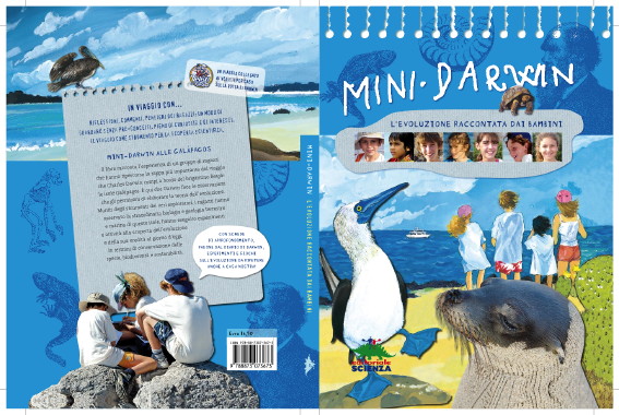 Copertina del libro Mini Darwin. L'evoluzione raccontata dai bambini