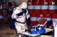 Un deposito di armi chimiche