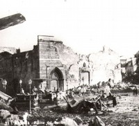 Il duomo di Messina dopo il terremoto del 1908