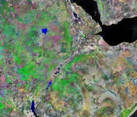 L'Etiopia dal satellite