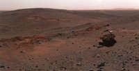 Il rover Spirit sulla superficie di Marte